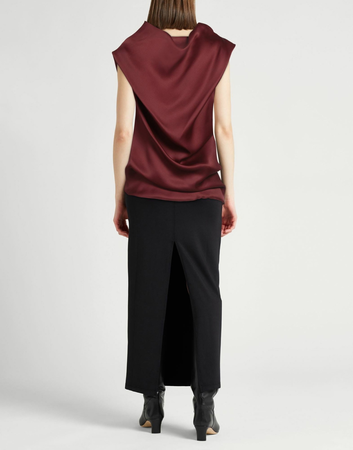 Khaite Womens Top Burgundy