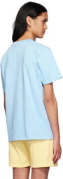 Casablanca Blue Organic Cotton T-Shirt