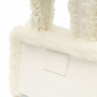 UGG Women's x TELFAR Small Shopper Bag in White