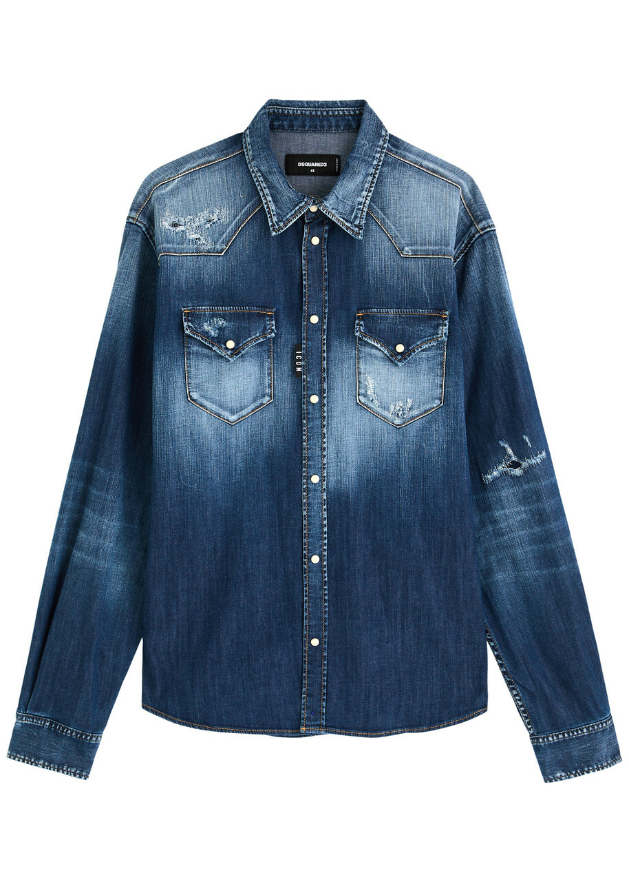 デニムシャツ DSQUARED2（DSQUARED2☆2021年新作デニムシャツ│K