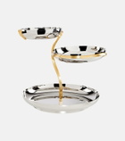L'Objet Deco Leaves stainless steel stand