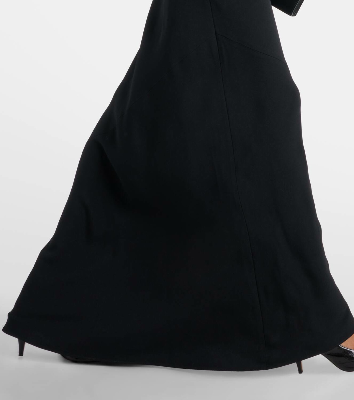 【関税&送料込】Ami Paris Black Cotton Long Dress With Butto Black cotton long dress with buttons – Lord & Taylor