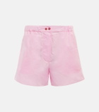 Patou Cotton poplin shorts