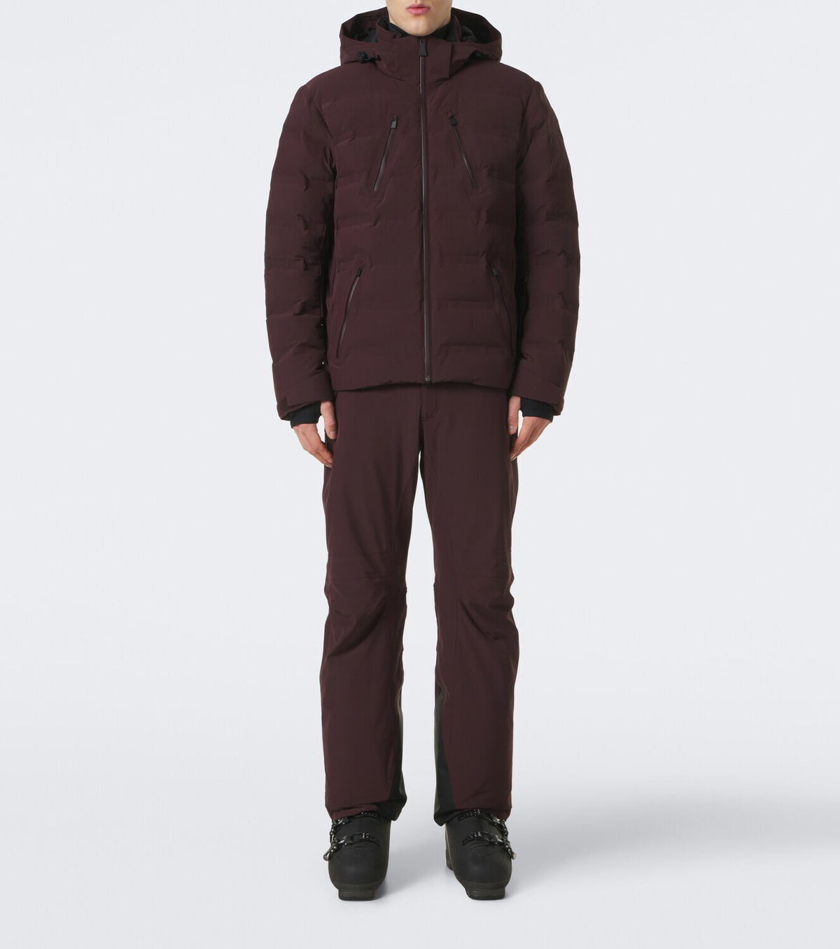 Aztech Mountain Nuke hooded down ski jacket