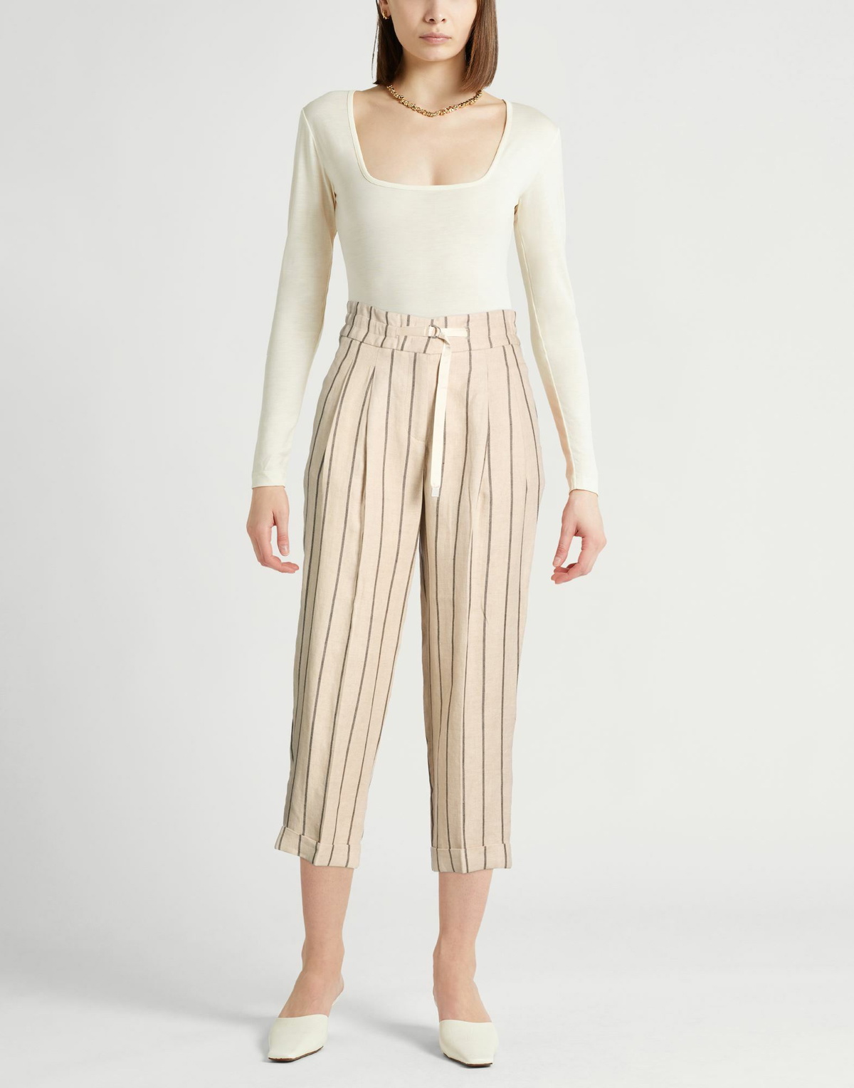 Peserico Womens Pants in Beige