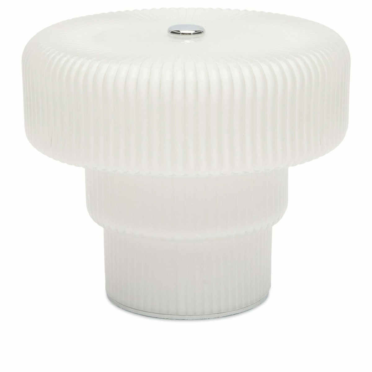 ferm LIVING Ripple Portable Lamp in White 