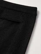 Rick Owens - Slim-Fit Tapered Boiled-Cashmere Sweatpants - Black