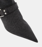 Blumarine Jeanne denim knee-high boots
