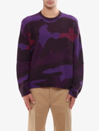 Valentino Sweater Purple   Mens