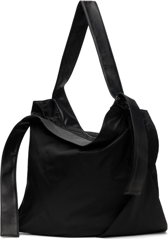 Photo: YOHJI YAMAMOTO Black Drape Belt Tote