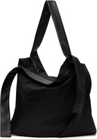 YOHJI YAMAMOTO Black Drape Belt Tote