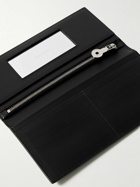 Acne Studios - Logo-Print Cracked-Leather Bifold Wallet