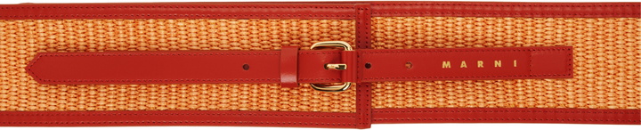 Photo: Marni Orange High-Waist Belt