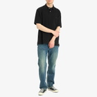 Human Made Men's Heart Polo Shirt in Black