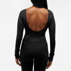 Good American Women's Scuba Scoop Back Body in Black
