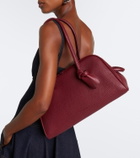 Jacquemus Turismo Medium leather bowling bag