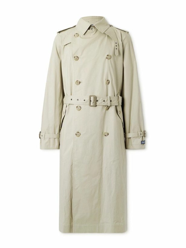 Photo: Polo Ralph Lauren - Belted Stretch-Cotton Poplin Trench Coat - Neutrals