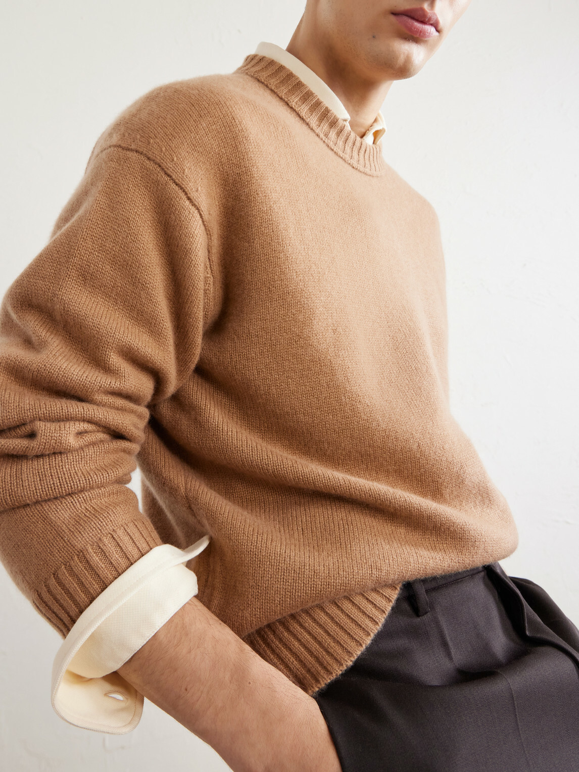 FRAME - Cashmere Sweater - Brown