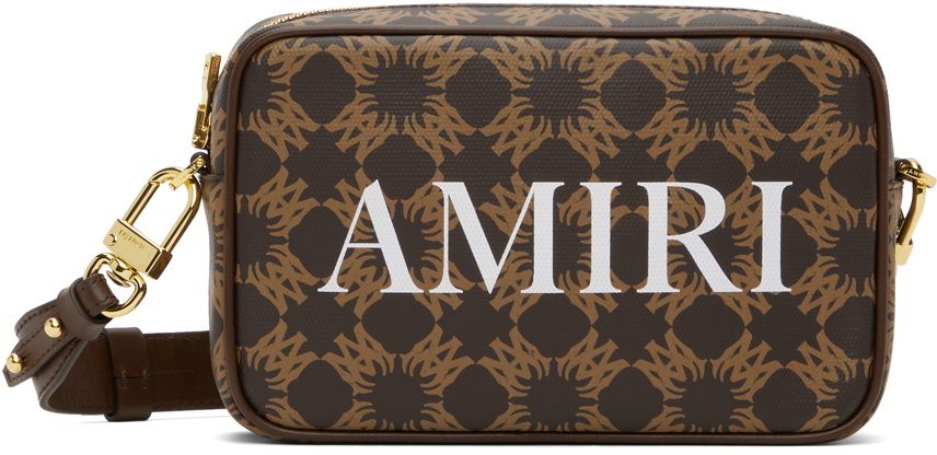 AMIRI Brown MA Quad 'Amiri' Camera Case Bag Amiri