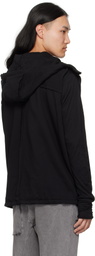 thom/krom Black M SJ 684 Hoodie