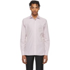 Ermenegildo Zegna White and Pink Camicia Trofeo Shirt