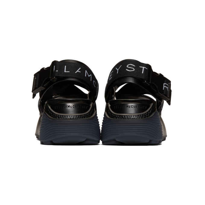 Stella McCartney Girls Logo Tape Sandals in Multicolour