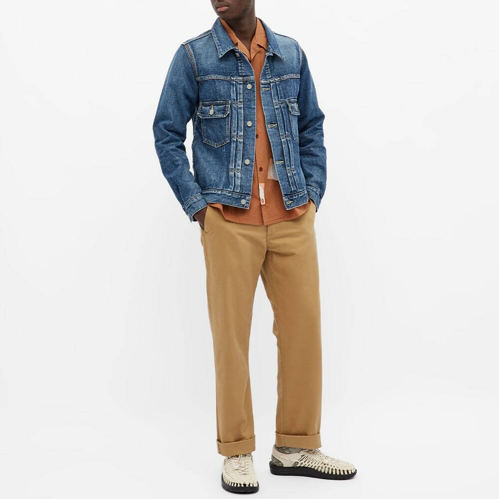 orSlow Men's Slim Fit Army Trouser in Khaki orSlow