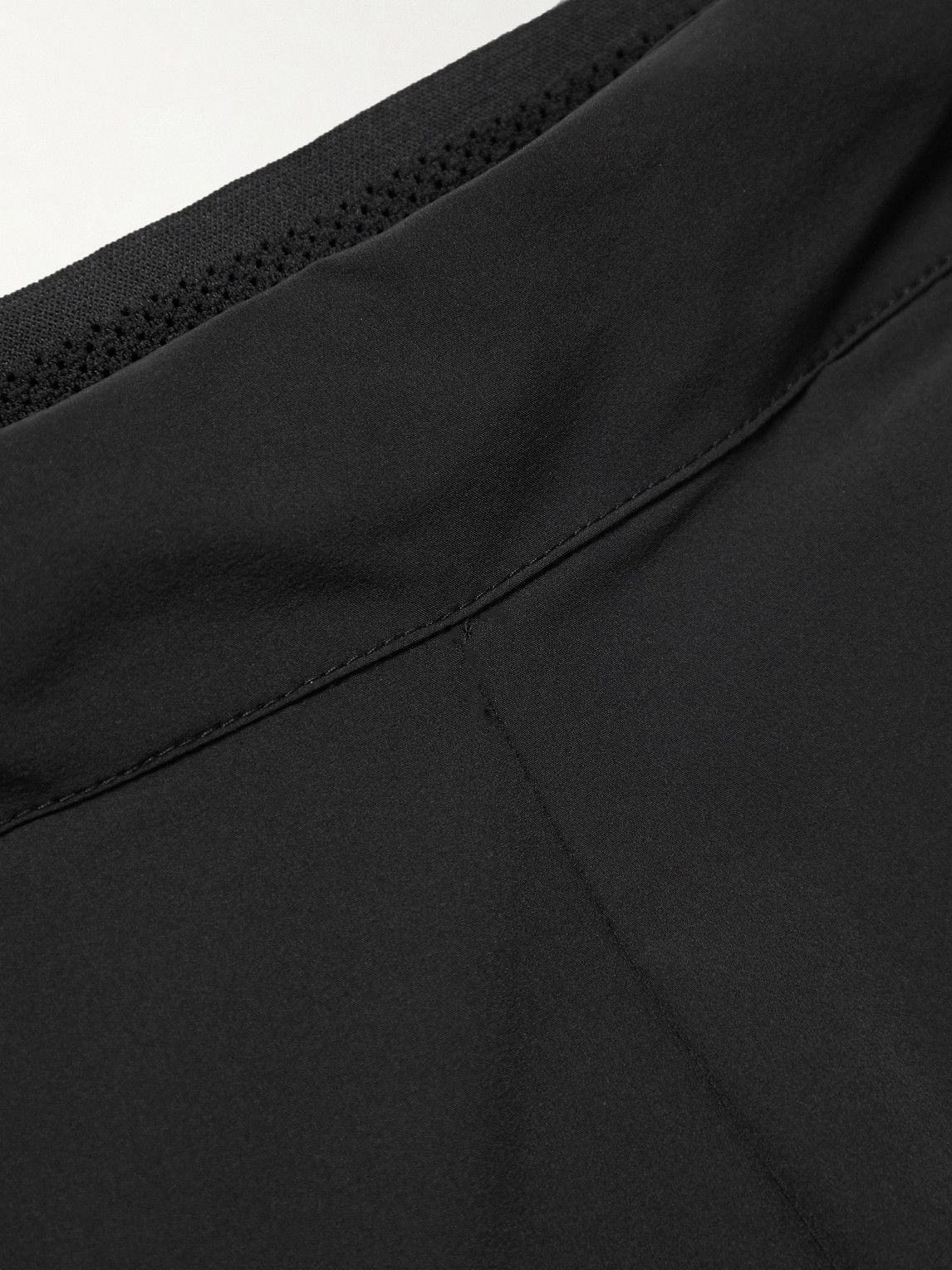Castore - Logo-Print Stretch-Shell Running Shorts - Black CASTORE