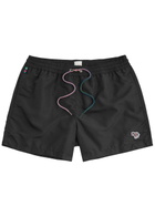 Paul Smith Zebra Shell Swimming Shorts Black