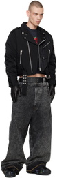 VAQUERA Black Moto Jacket