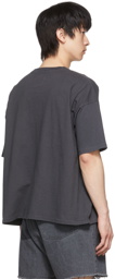Kuro Grey Cotton T-Shirt