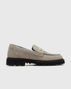 Collegium PILLAR LUG PENNY Grey Mens Casual Shoe