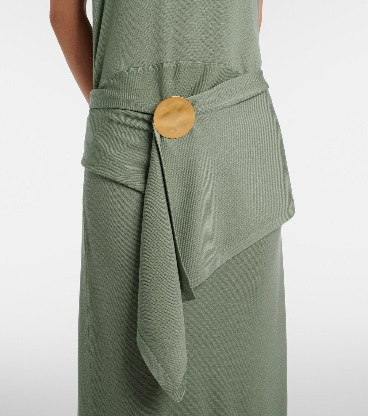 Jil Sander Virgin wool maxi dress