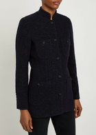 Liberowe Raja Metallic Tweed Jacket Navy
