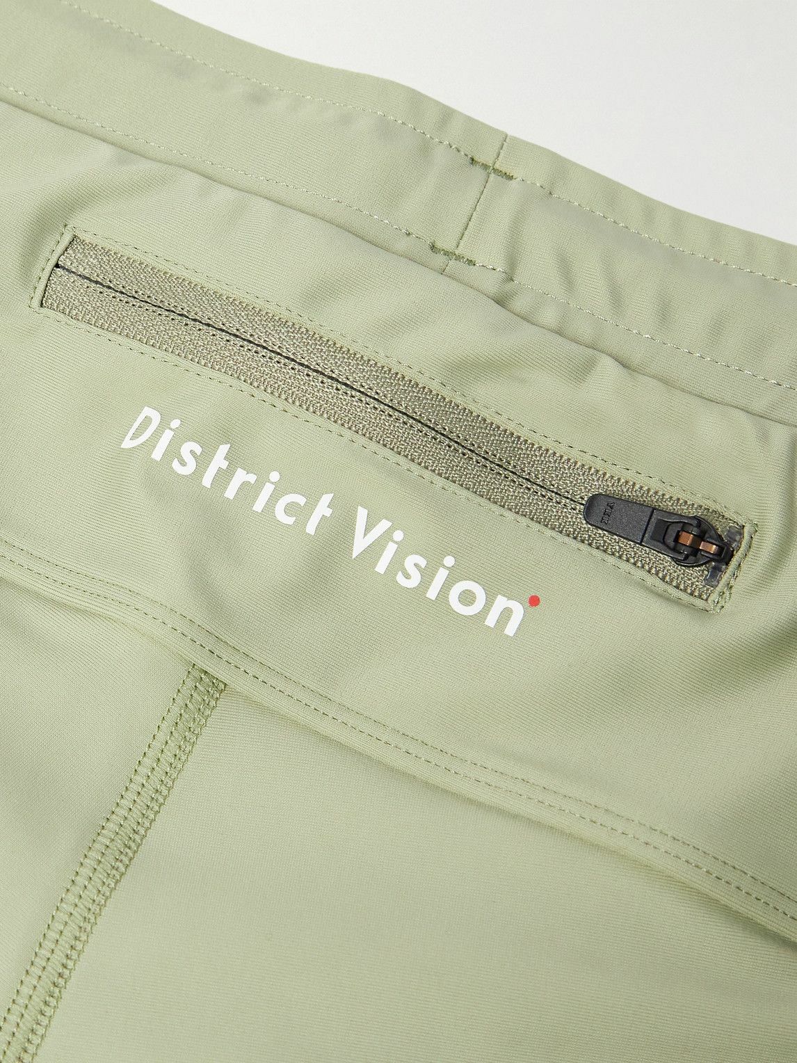 DISTRICT VISION - TomTom Speed Tight Stretch Tech-Shell Running Shorts - Unknown