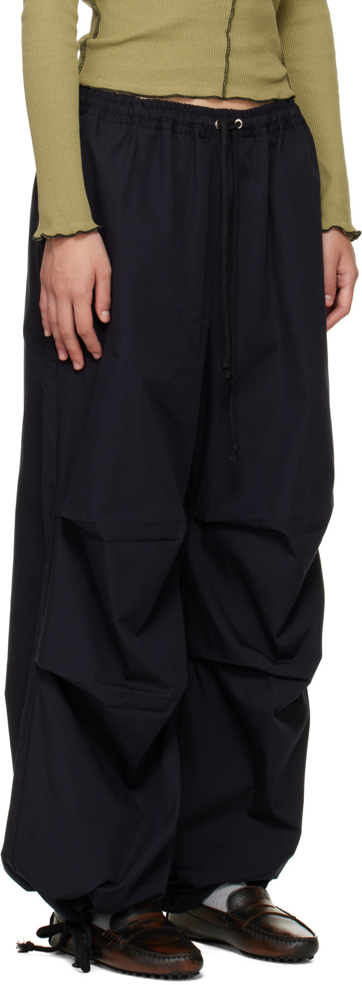 Baserange Black Uro Lounge Pants