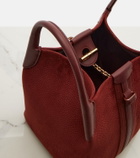 Loro Piana Bale Small leather top-handle bag