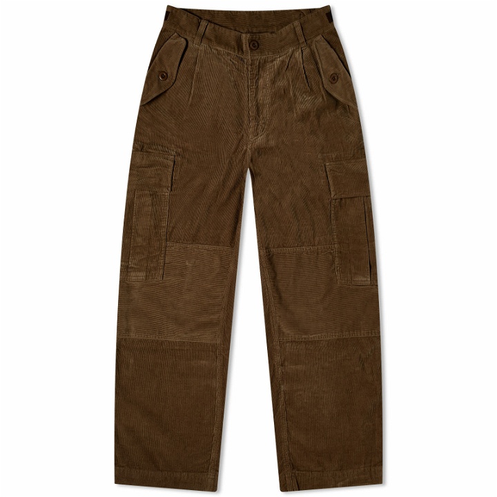Photo: FrizmWORKS Men's Corduroy M65 Field Trousers in Brown