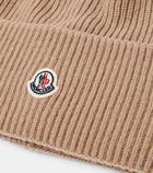 Moncler Logo wool beanie