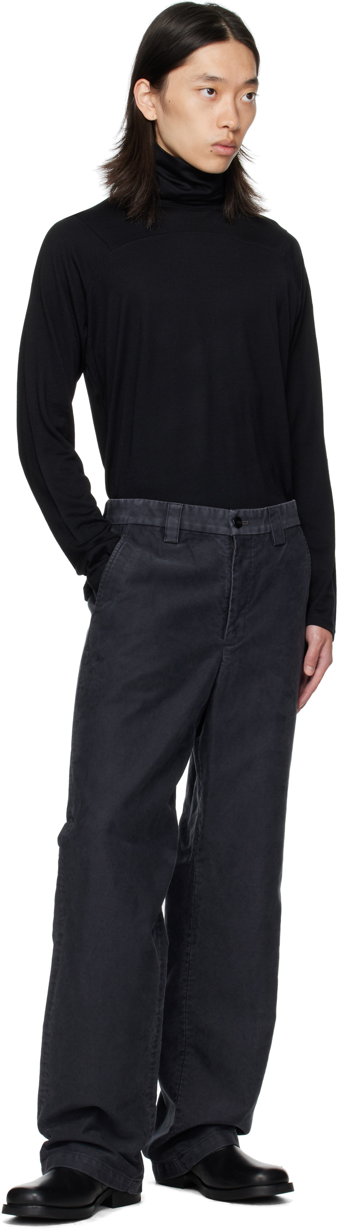 OUAT Black Game Turtleneck