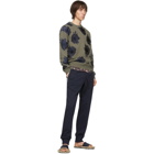 Dries Van Noten Navy Hoflin Lounge Pants