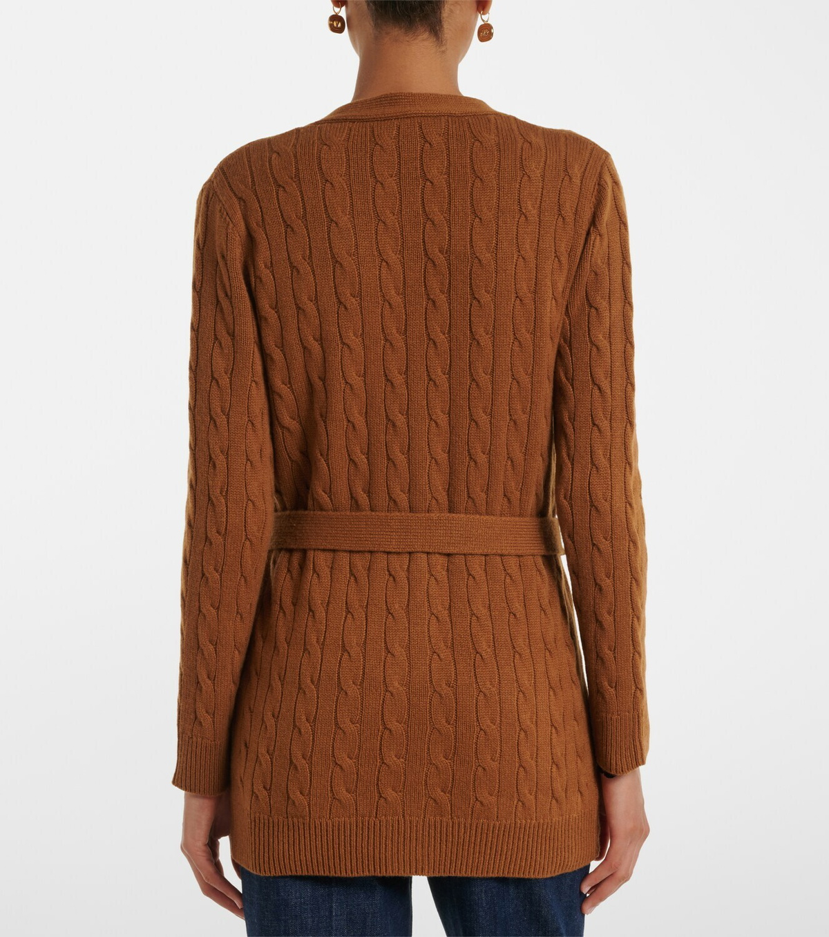 Valentino Cable-knit cashmere cardigan