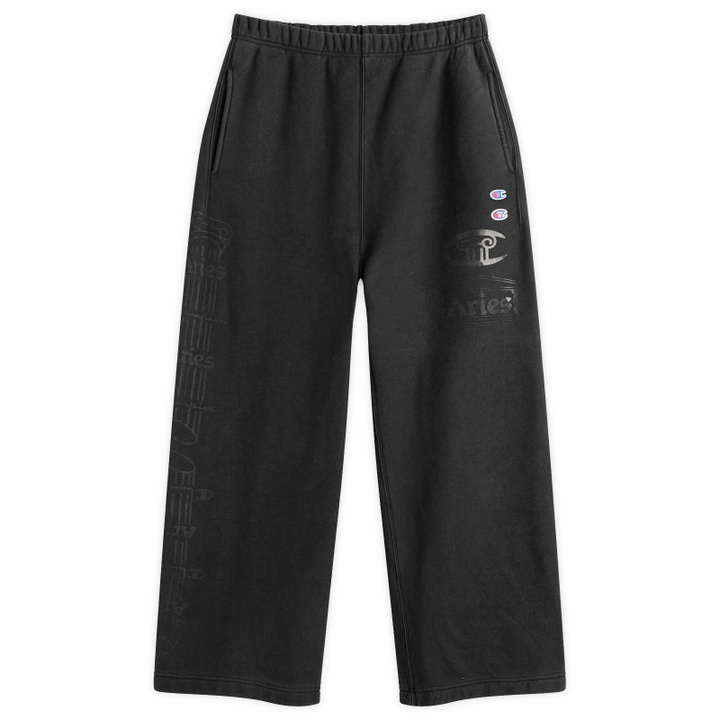 Photo: Champion Men's x Aries Sweat Pants in Black