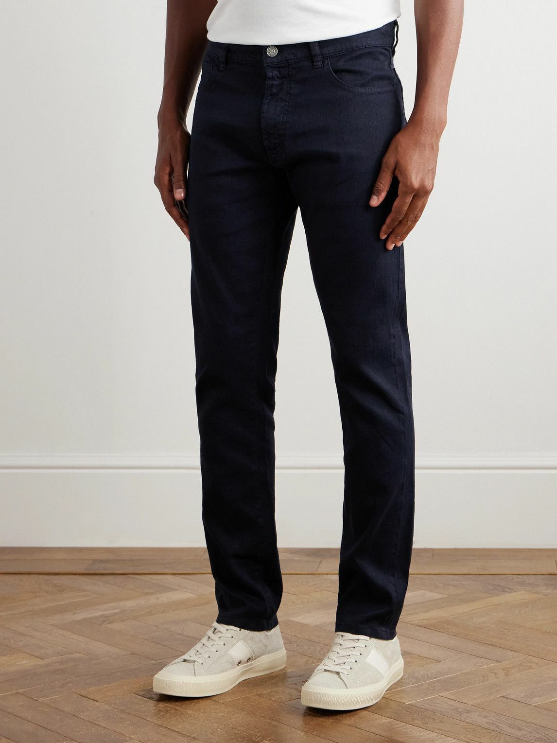 Ralph Lauren Purple label - Slim-Fit Stretch Jeans - Blue