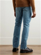 Mr P. - Straight-Leg Organic Jeans - Blue