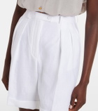 Loro Piana George linen Bermuda shorts