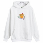 Lo-Fi Men's Art Monkey Hoodie in Ash