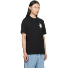 Kenzo Black Kenzo Paris Cotton 'KENZO Paris Emblem' T-shirt