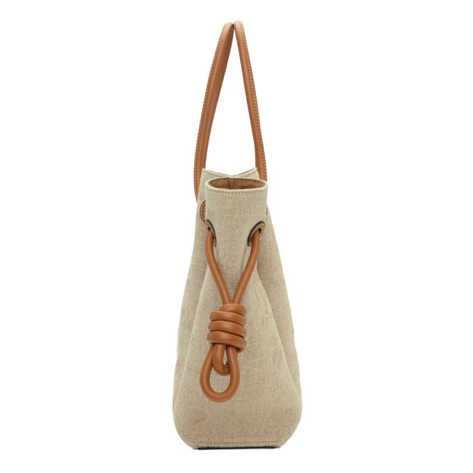 Knot Canvas Tote Bag - Off-White