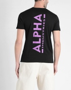 Alpha Industries Mens T-shirt in Black